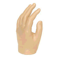 Mano pasiva peditrica